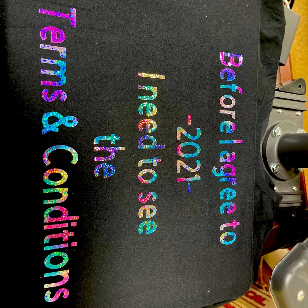 New press Tshirts